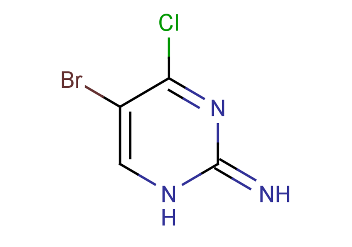 5-bromo-4-chloro-1,2-dihydropyrimidin-2-imine