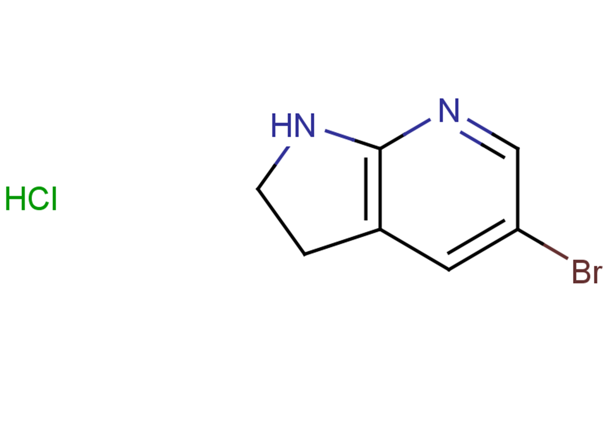 5-bromo-1H,2H,3H-pyrrolo[2,3-b]pyridine hydrochloride