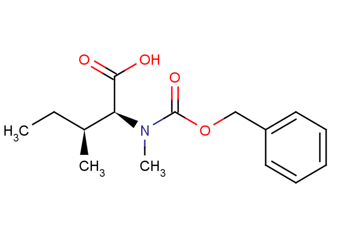(2S,3S)-2-{[(benzyloxy)carbonyl](methyl)amino}-3-methylpentanoic acid
