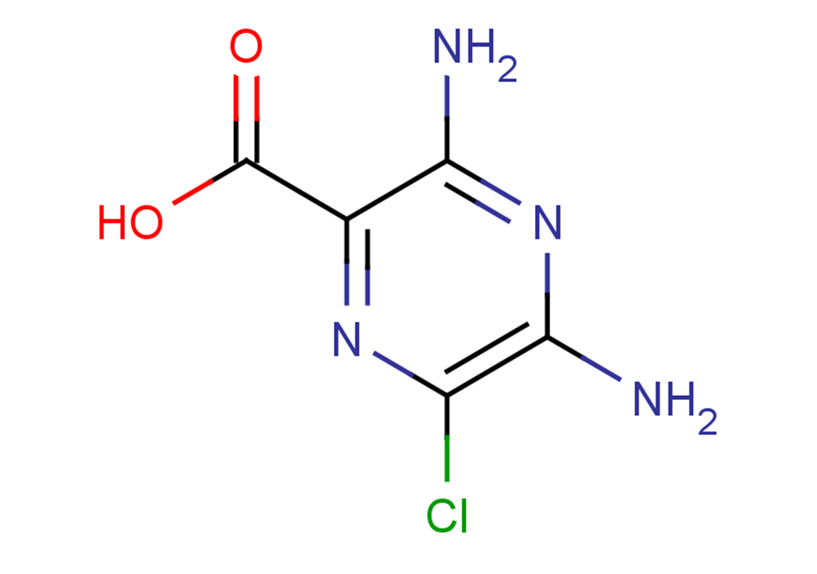 3,5-diamino-6-chloropyrazine-2-carboxylic acid
