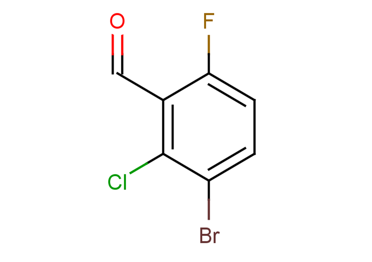 3-bromo-2-chloro-6-fluorobenzaldehyde