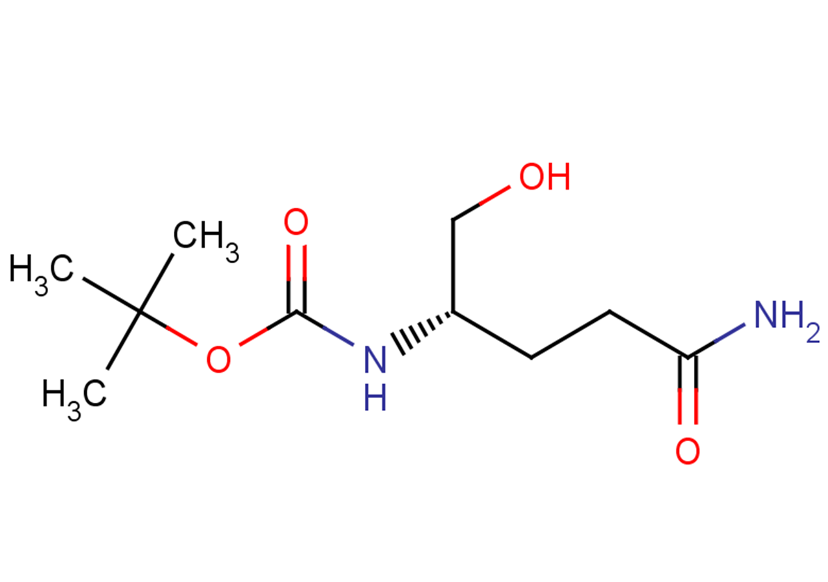 tert-butyl N-[(2S)-4-carbamoyl-1-hydroxybutan-2-yl]carbamate