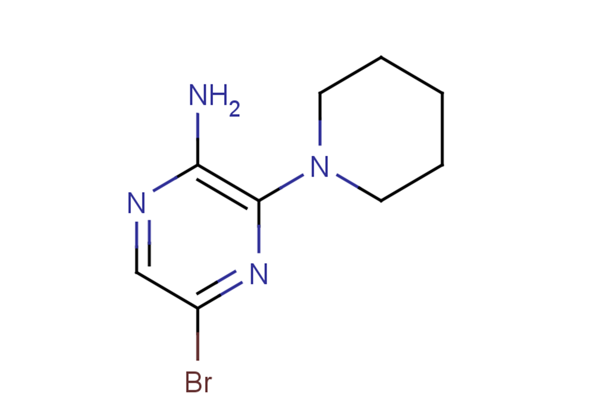 5-bromo-3-(piperidin-1-yl)pyrazin-2-amine