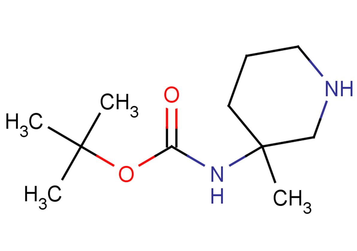 tert-butyl N-(3-methylpiperidin-3-yl)carbamate