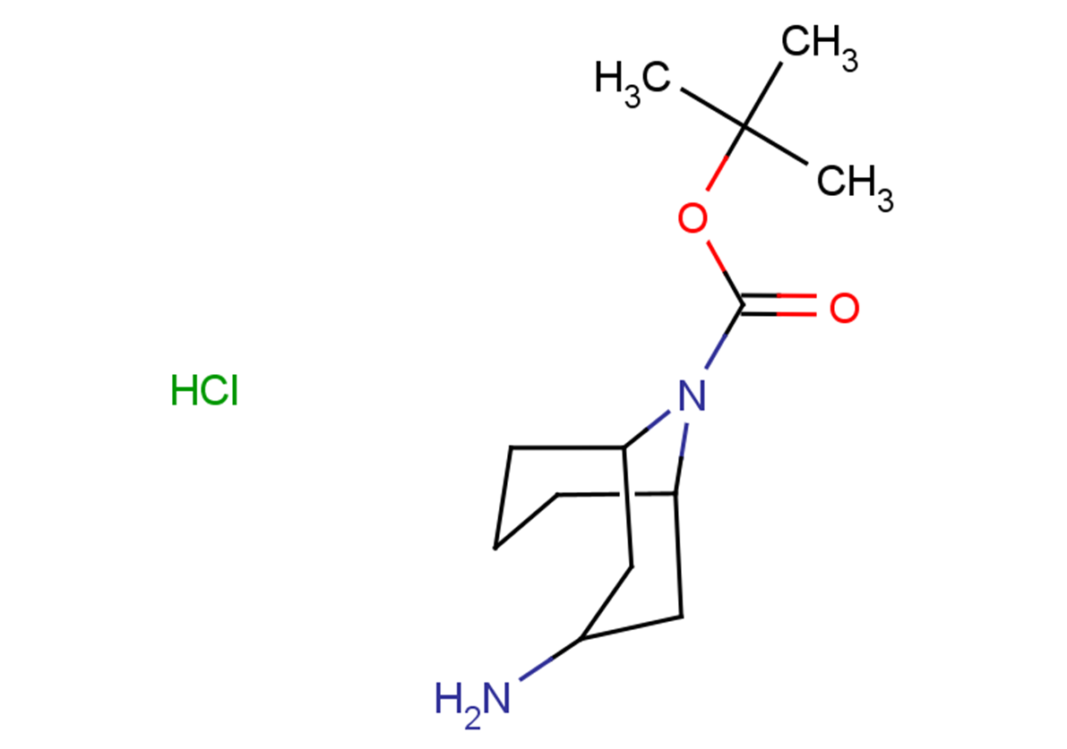 tert-butyl 3-amino-9-azabicyclo[3.3.1]nonane-9-carboxylate hydrochloride