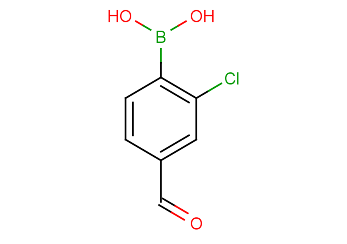 3-chloro-4-(dihydroxyboranyl)benzaldehyde