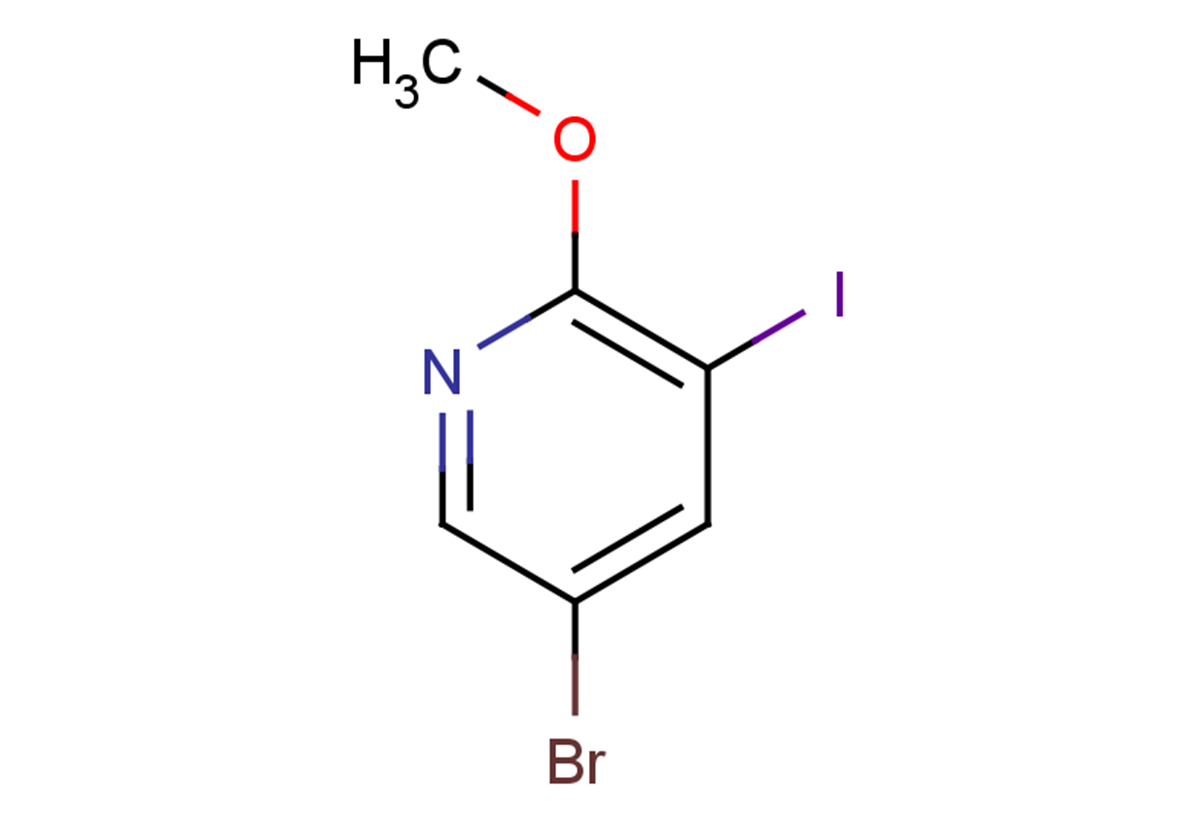 5-bromo-3-iodo-2-methoxypyridine