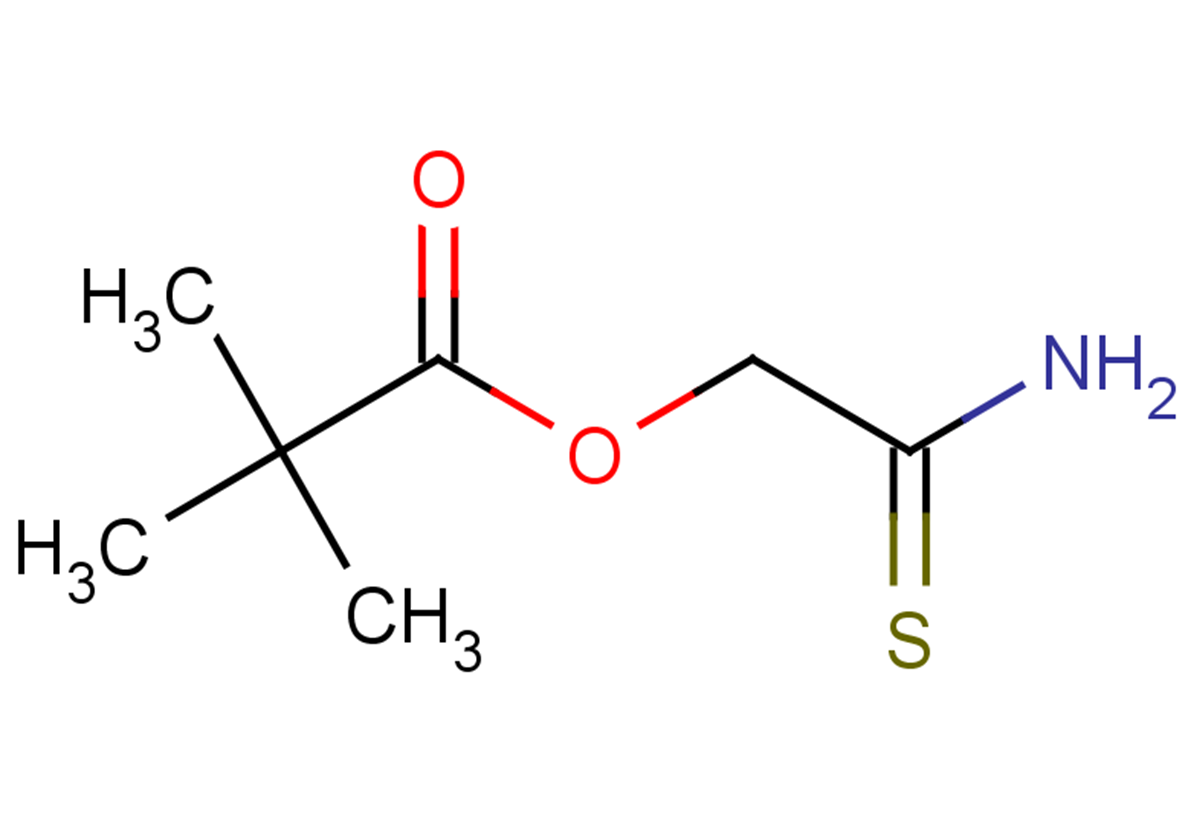 carbamothioylmethyl 2,2-dimethylpropanoate