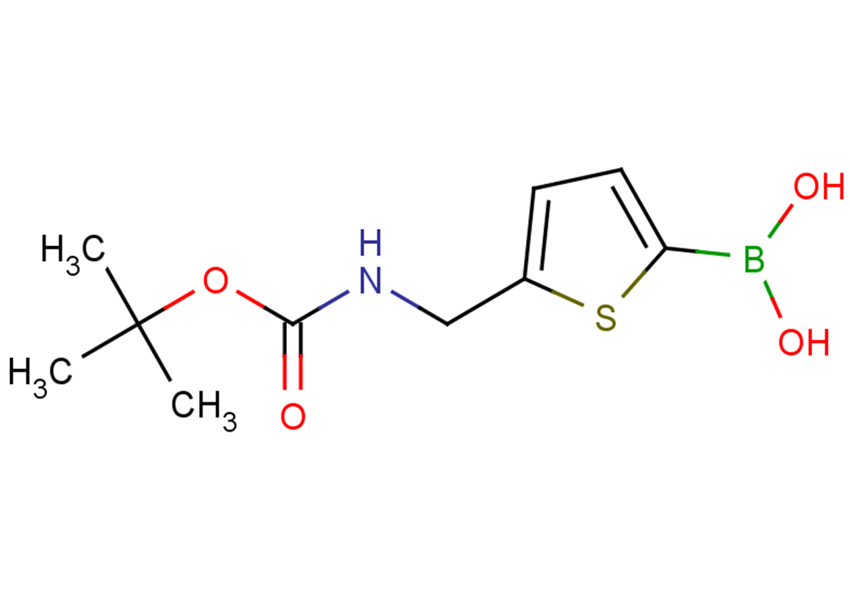 tert-butyl N-{[5-(dihydroxyboranyl)thiophen-2-yl]methyl}carbamate