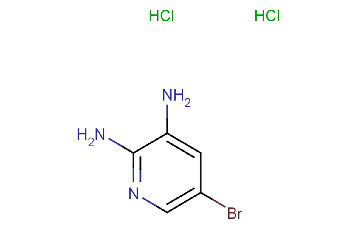 5-bromopyridine-2,3-diamine dihydrochloride