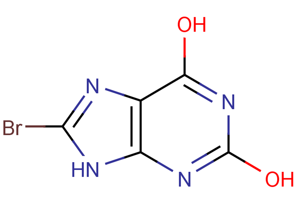 8-bromo-9H-purine-2,6-diol