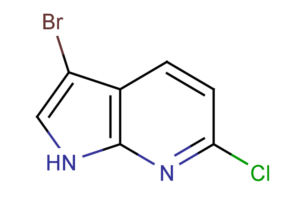 3-bromo-6-chloro-1H-pyrrolo[2,3-b]pyridine