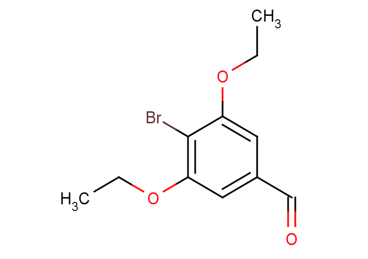 4-bromo-3,5-diethoxybenzaldehyde