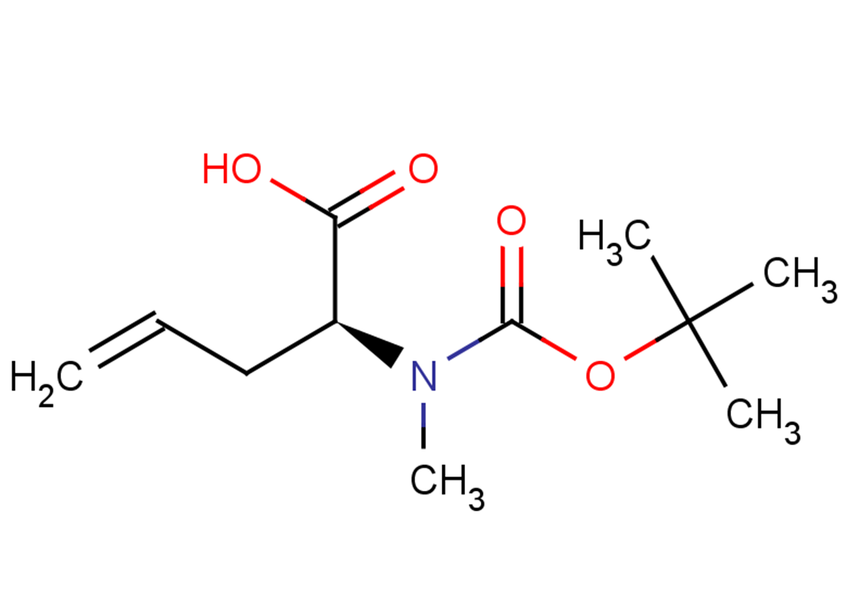 (2S)-2-{[(tert-butoxy)carbonyl](methyl)amino}pent-4-enoic acid