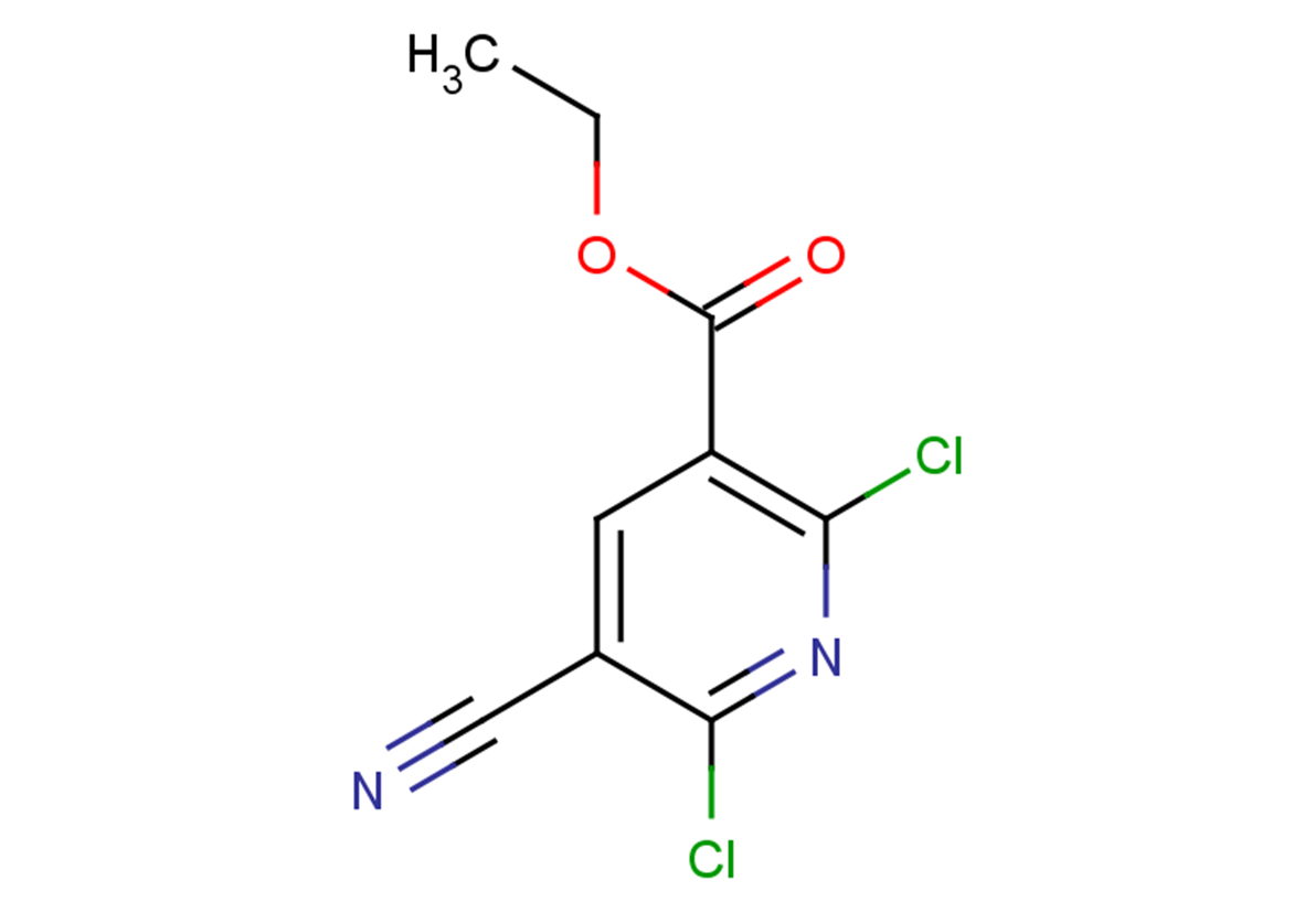 ethyl 2,6-dichloro-5-cyanopyridine-3-carboxylate