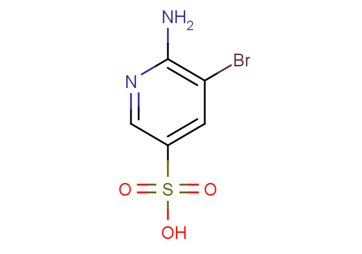 6-amino-5-bromopyridine-3-sulfonic acid