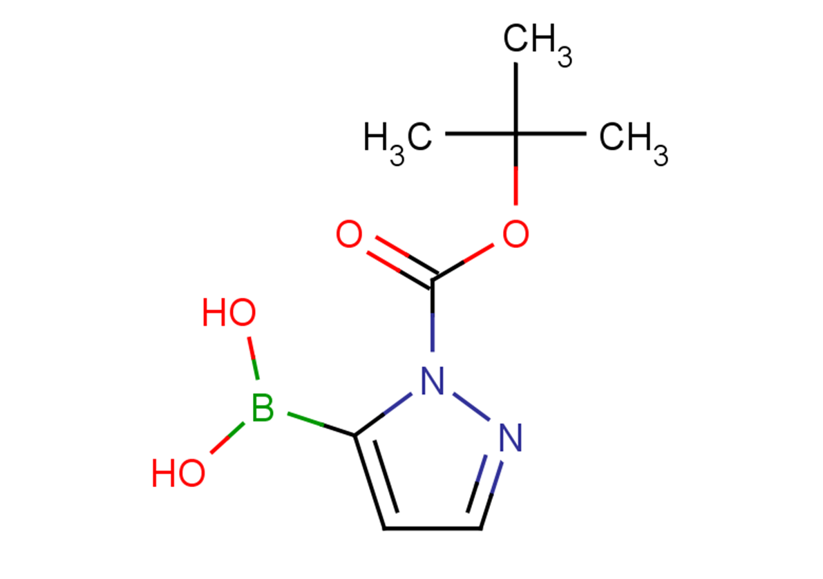 tert-butyl 5-(dihydroxyboranyl)-1H-pyrazole-1-carboxylate
