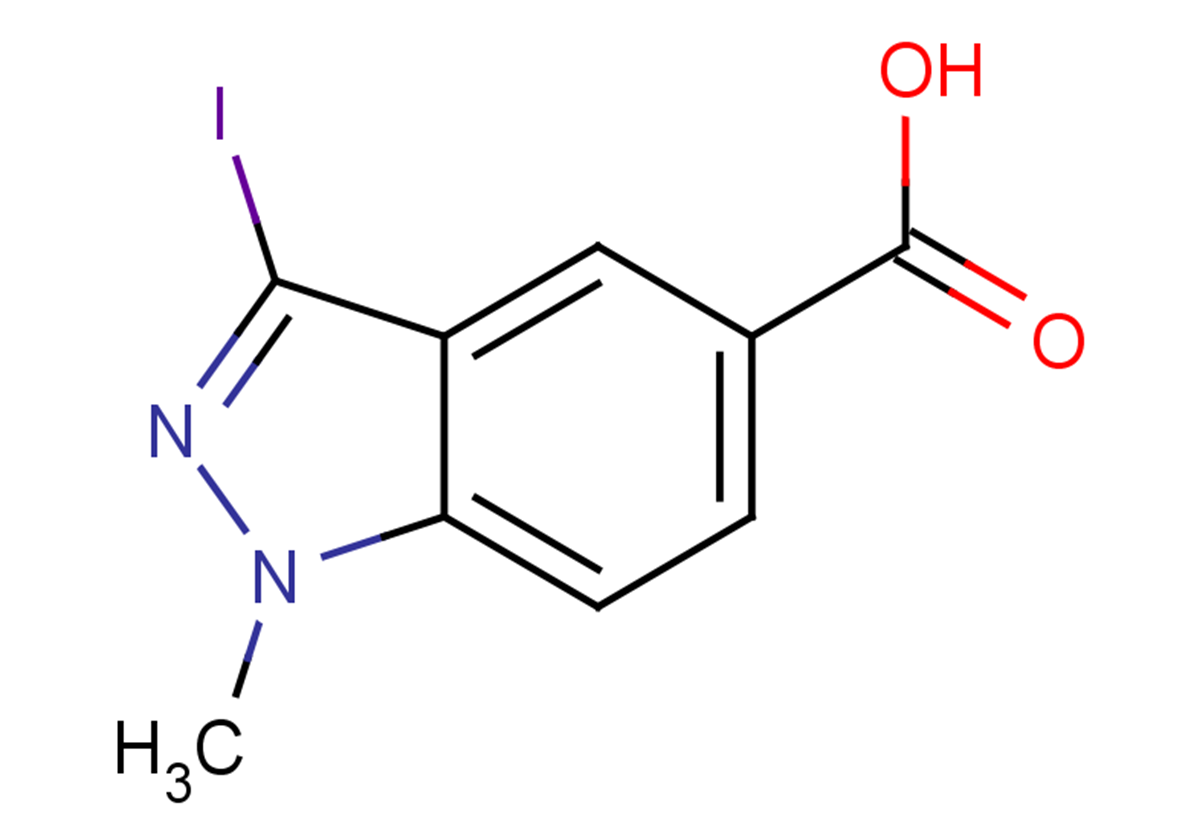 3-iodo-1-methyl-1H-indazole-5-carboxylic acid