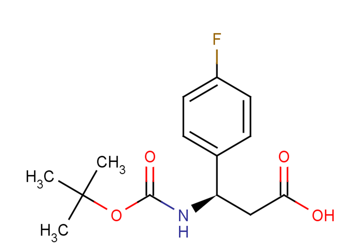 (3R)-3-{[(tert-butoxy)carbonyl]amino}-3-(4-fluorophenyl)propanoic acid