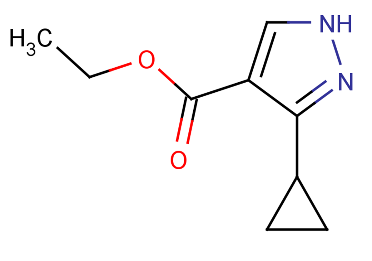 ethyl 3-cyclopropyl-1H-pyrazole-4-carboxylate