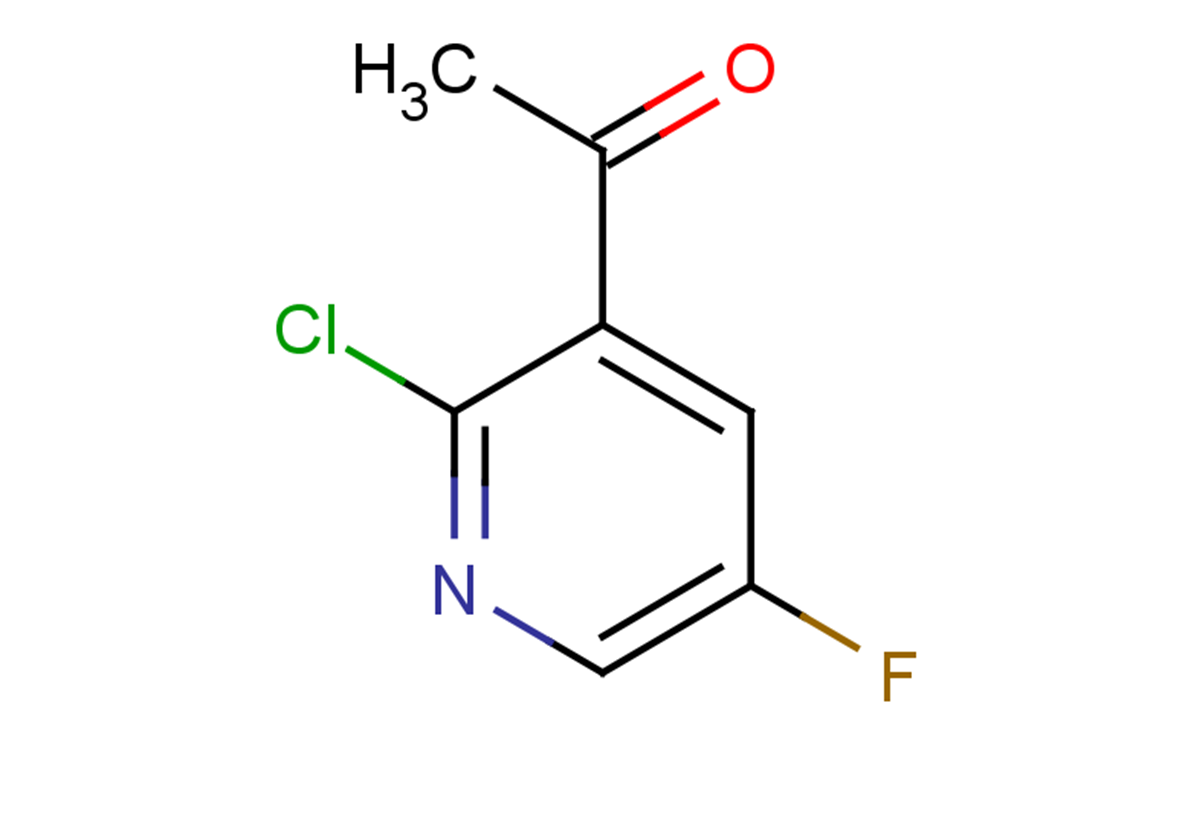 1-(2-chloro-5-fluoropyridin-3-yl)ethan-1-one