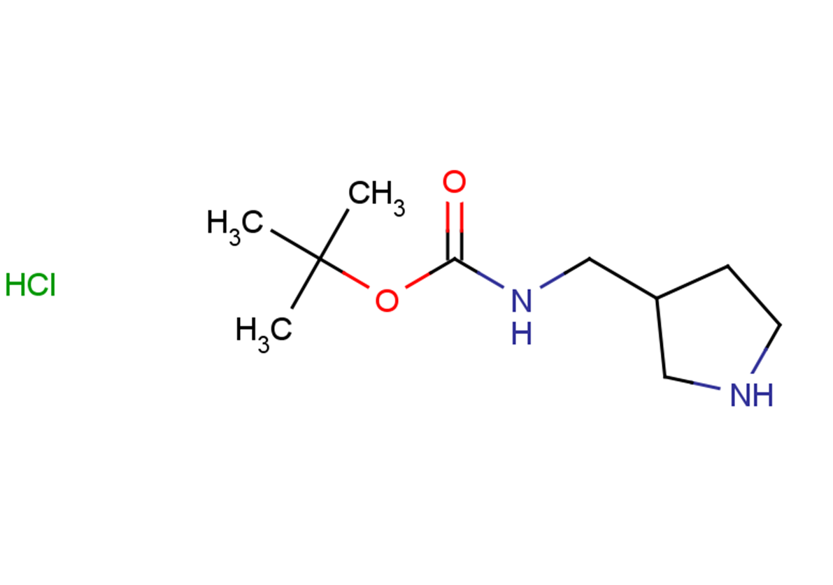 tert-butyl N-(pyrrolidin-3-ylmethyl)carbamate hydrochloride