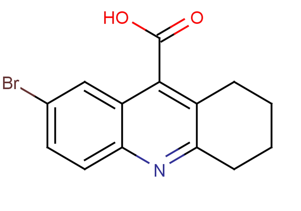 7-bromo-1,2,3,4-tetrahydroacridine-9-carboxylic acid