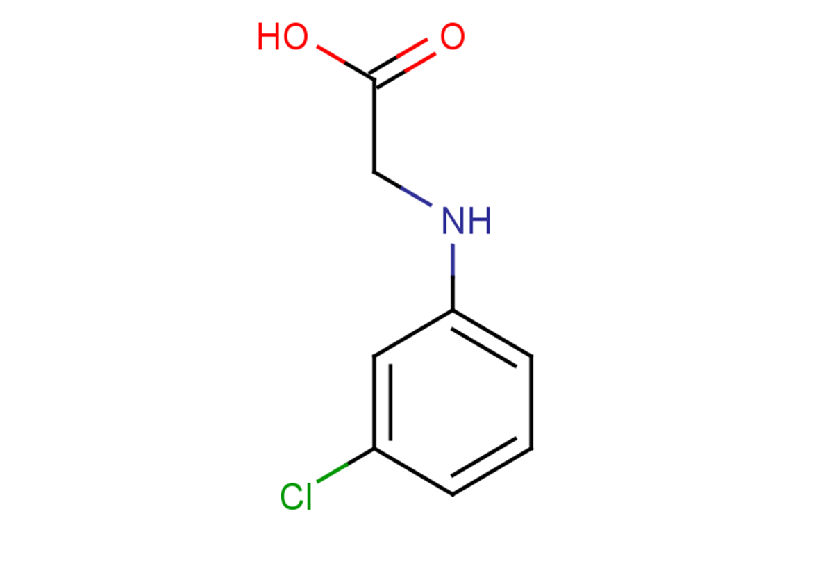 2-[(3-chlorophenyl)amino]acetic acid