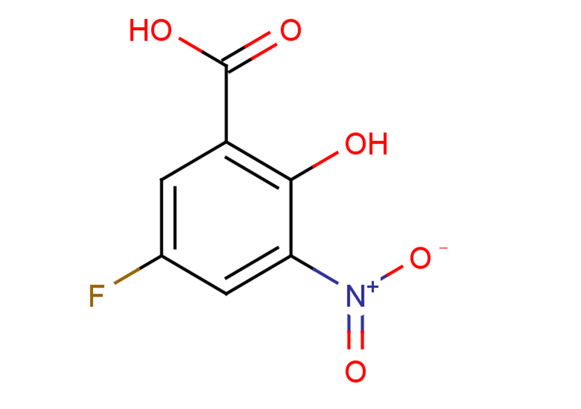 5-fluoro-2-hydroxy-3-nitrobenzoic acid