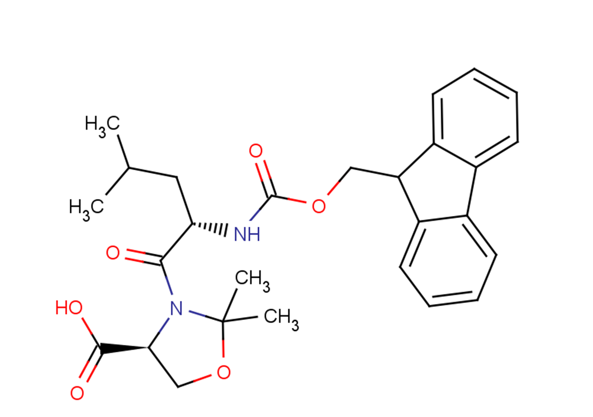 (4S)-3-[(2S)-2-{[(9H-fluoren-9-ylmethoxy)carbonyl]amino}-4-methylpentanoyl]-2,2-dimethyl-1,3-oxazolidine-4-carboxylic acid