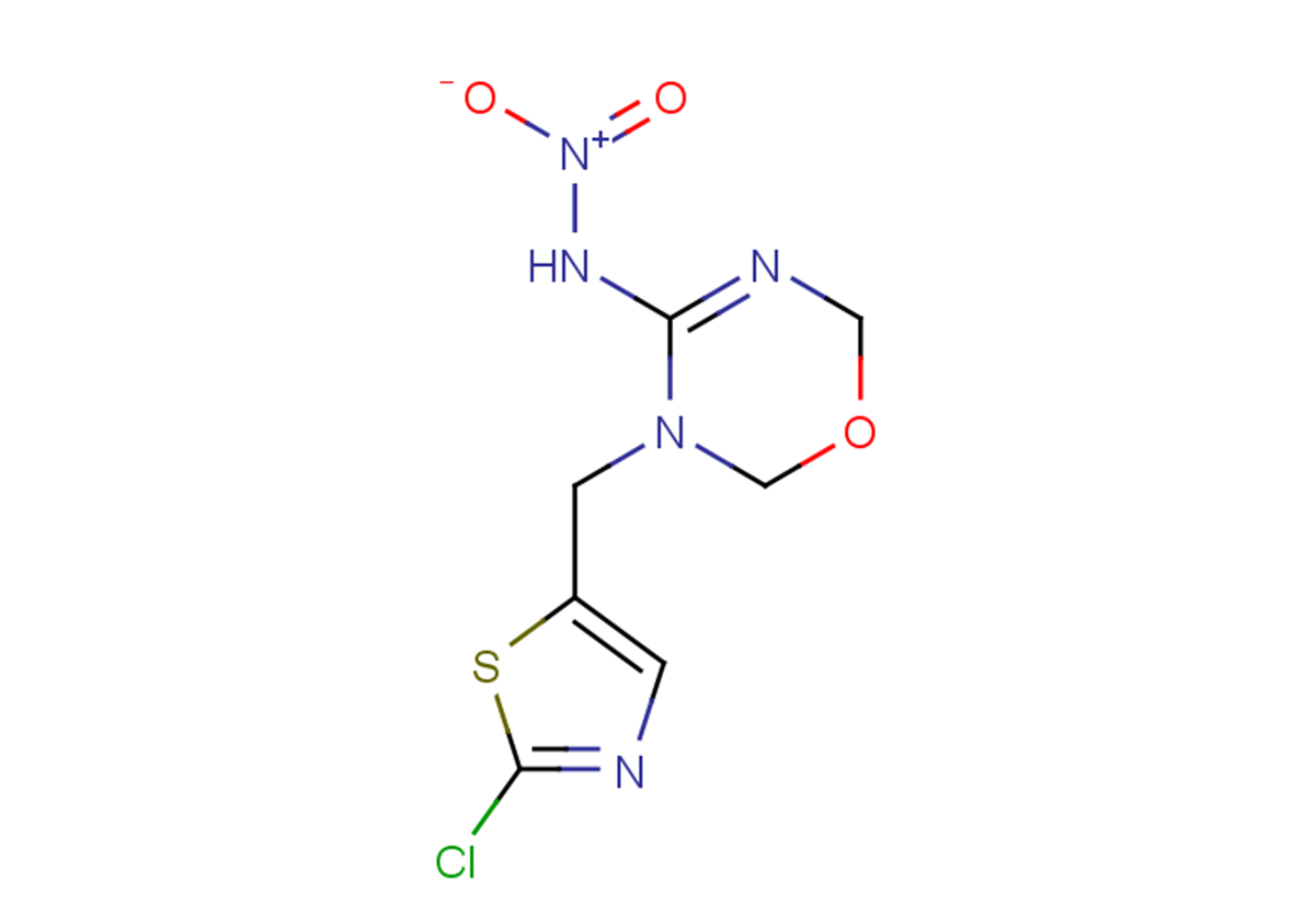 3-[(2-chloro-1,3-thiazol-5-yl)methyl]-N-nitro-3,6-dihydro-2H-1,3,5-oxadiazin-4-amine