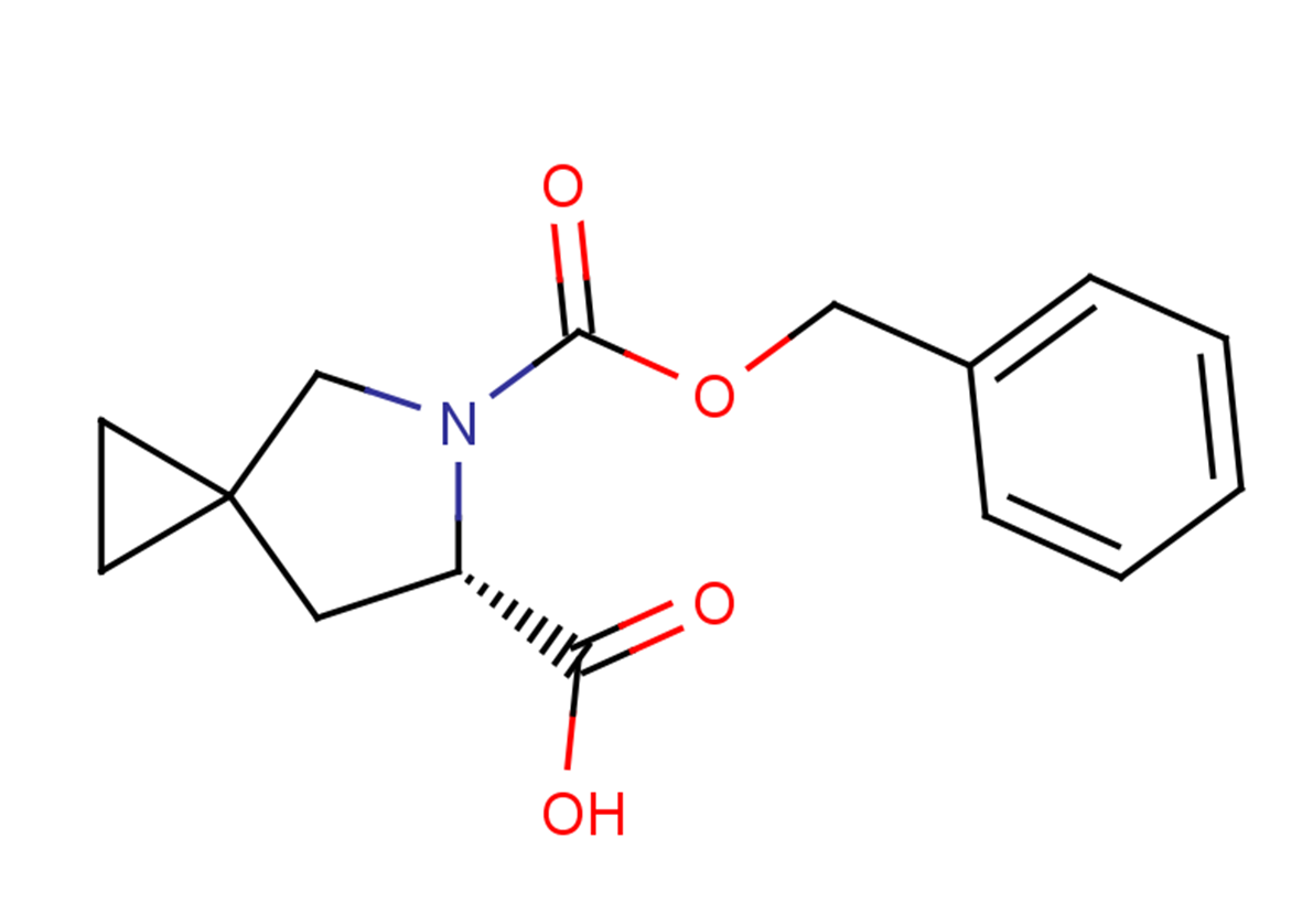 (6S)-5-[(benzyloxy)carbonyl]-5-azaspiro[2.4]heptane-6-carboxylic acid