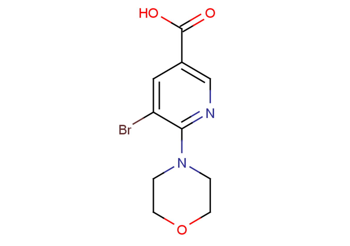 5-bromo-6-(morpholin-4-yl)pyridine-3-carboxylic acid