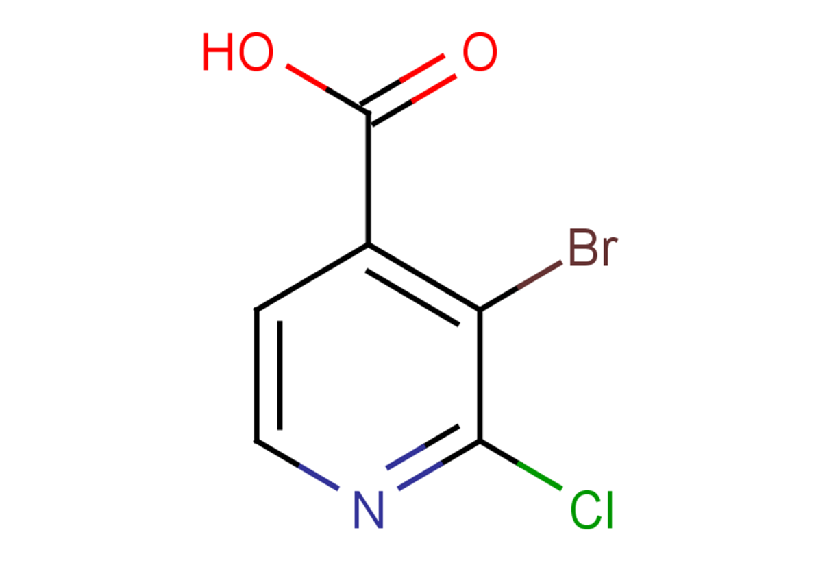 3-bromo-2-chloropyridine-4-carboxylic acid