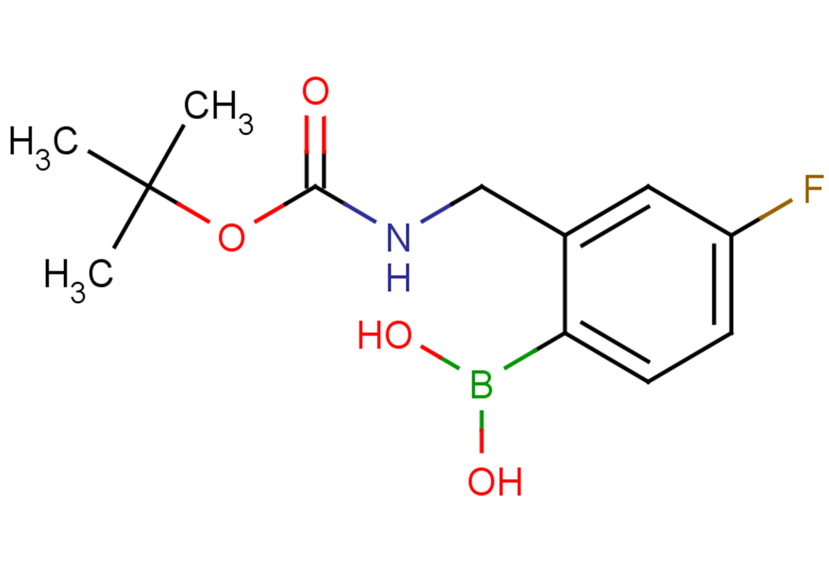 tert-butyl N-{[2-(dihydroxyboranyl)-5-fluorophenyl]methyl}carbamate