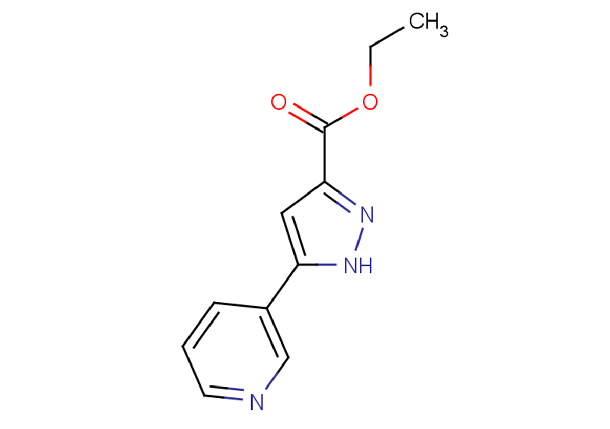 ethyl 5-(pyridin-3-yl)-1H-pyrazole-3-carboxylate