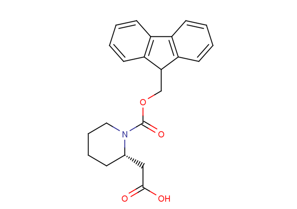 2-[(2S)-1-[(9H-fluoren-9-ylmethoxy)carbonyl]piperidin-2-yl]acetic acid