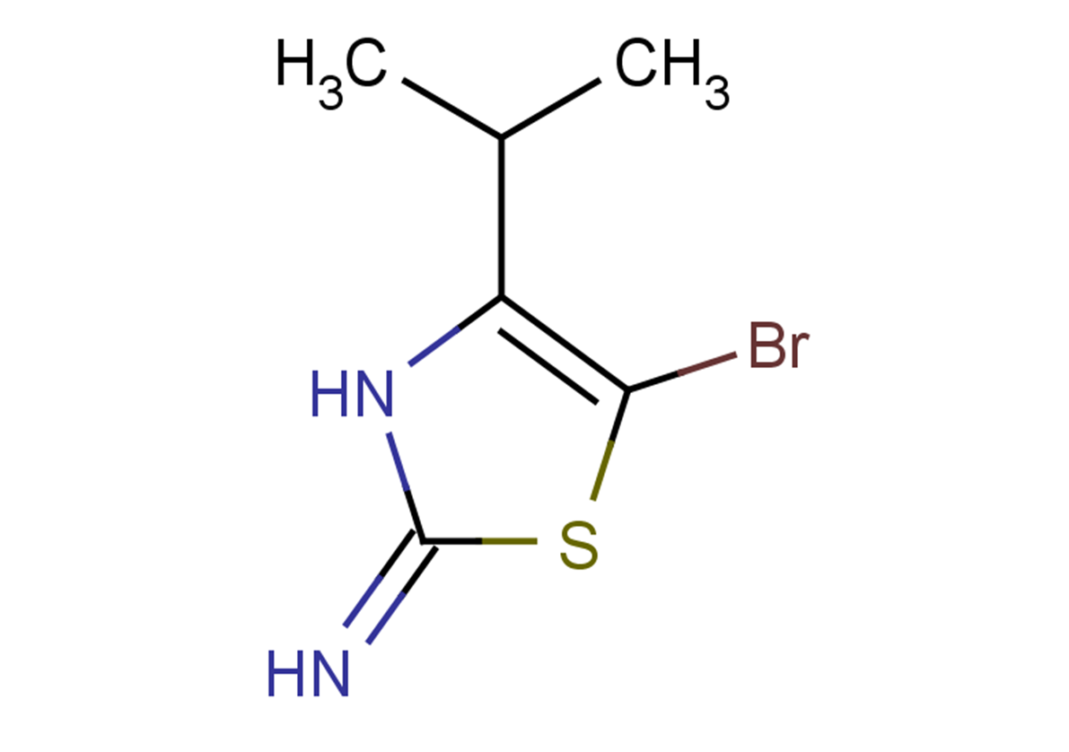 5-bromo-4-(propan-2-yl)-2,3-dihydro-1,3-thiazol-2-imine