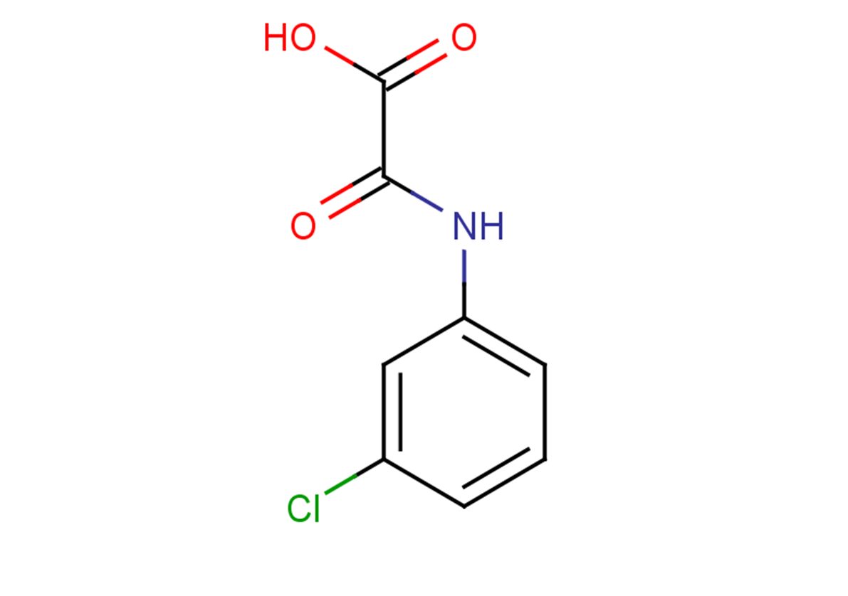 [(3-chlorophenyl)carbamoyl]formic acid