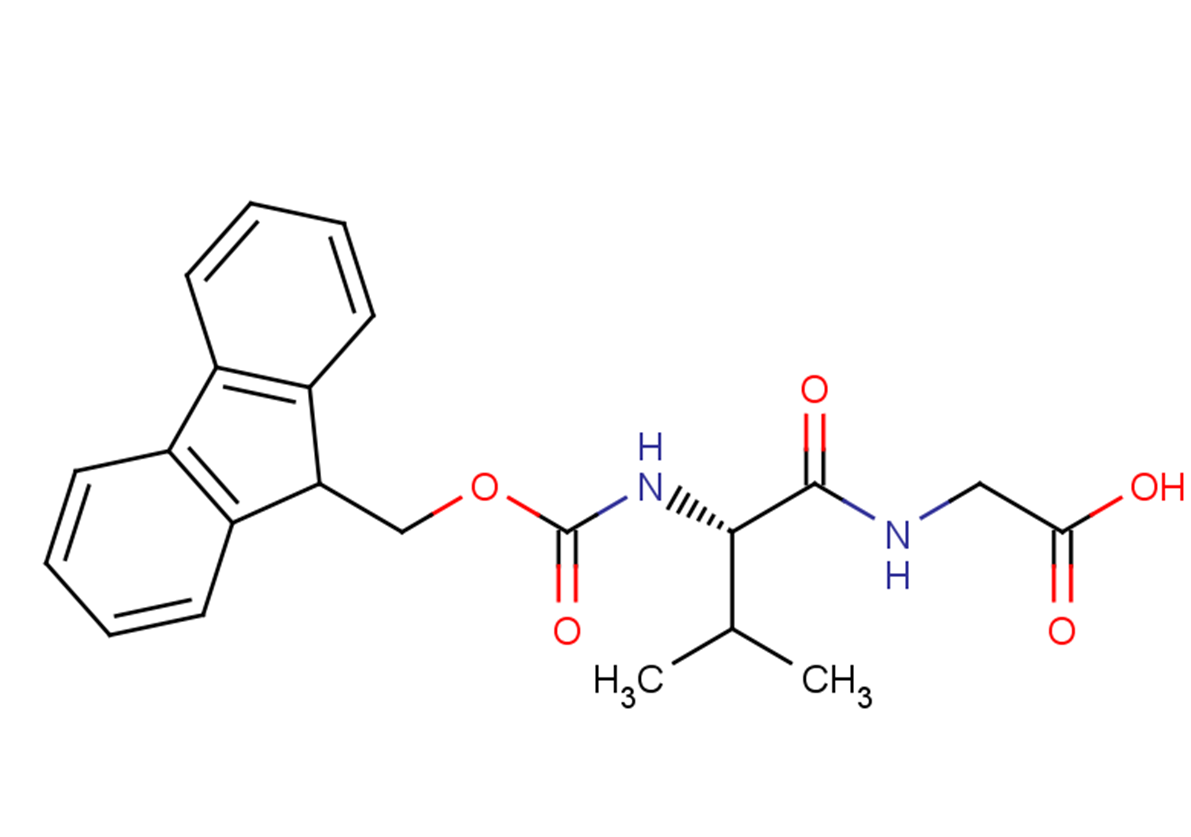 2-[(2S)-2-{[(9H-fluoren-9-ylmethoxy)carbonyl]amino}-3-methylbutanamido]acetic acid