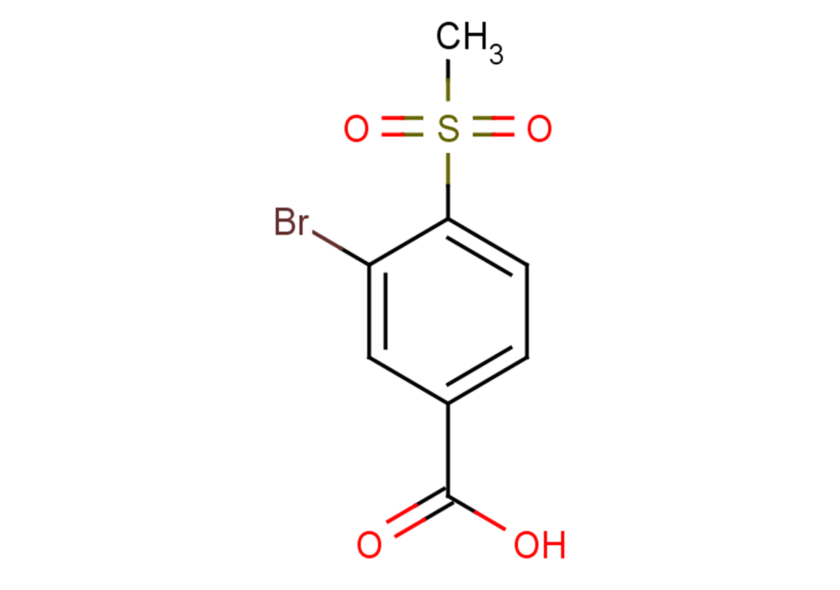 3-bromo-4-methanesulfonylbenzoic acid