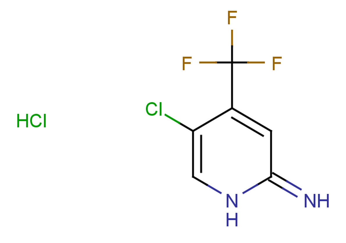 5-chloro-4-(trifluoromethyl)-1,2-dihydropyridin-2-imine hydrochloride