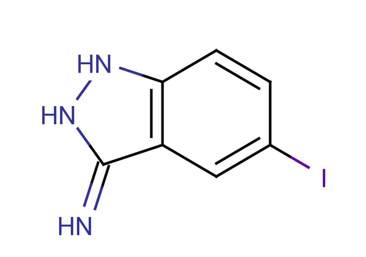 5-iodo-2,3-dihydro-1H-indazol-3-imine