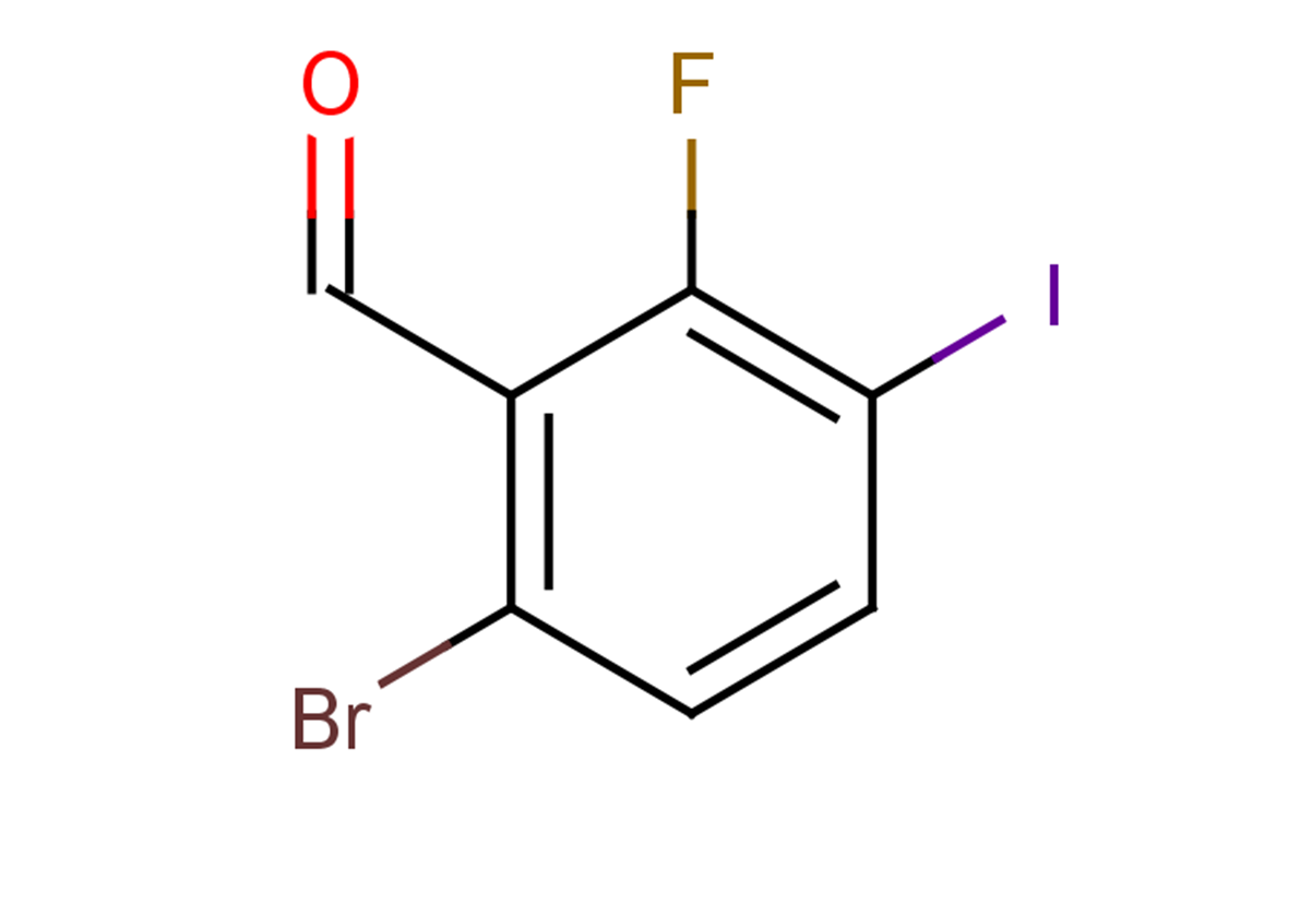6-bromo-2-fluoro-3-iodobenzaldehyde