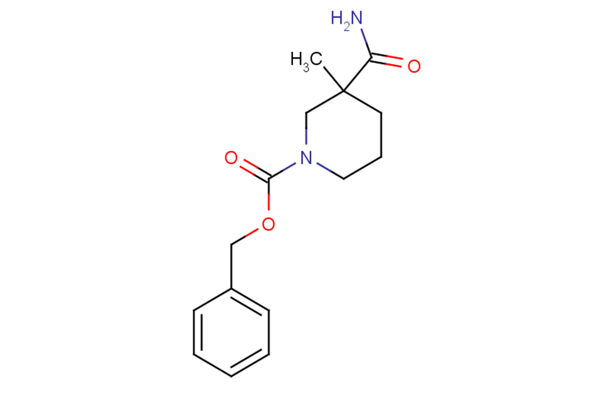 benzyl 3-carbamoyl-3-methylpiperidine-1-carboxylate