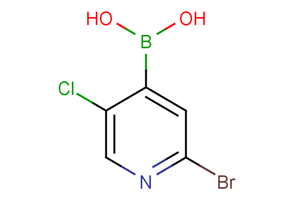 (2-bromo-5-chloropyridin-4-yl)boranediol