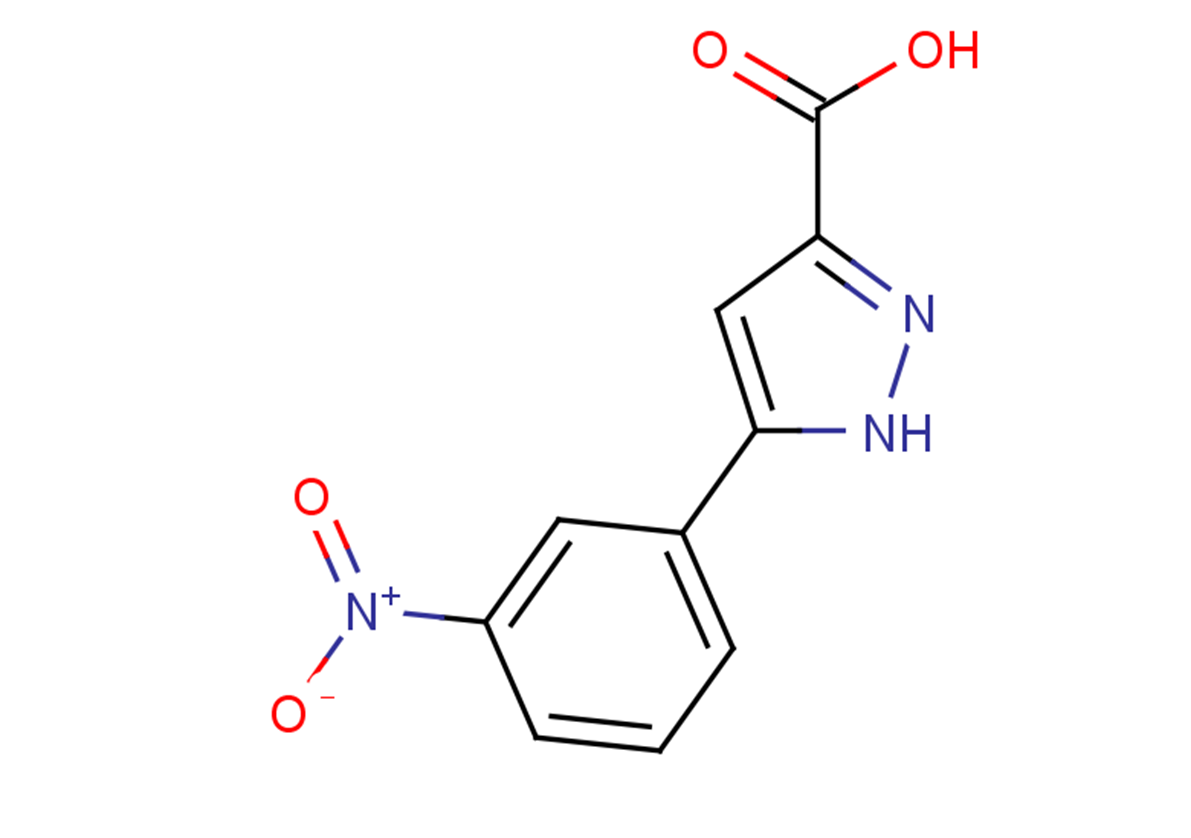 5-(3-nitrophenyl)-1H-pyrazole-3-carboxylic acid