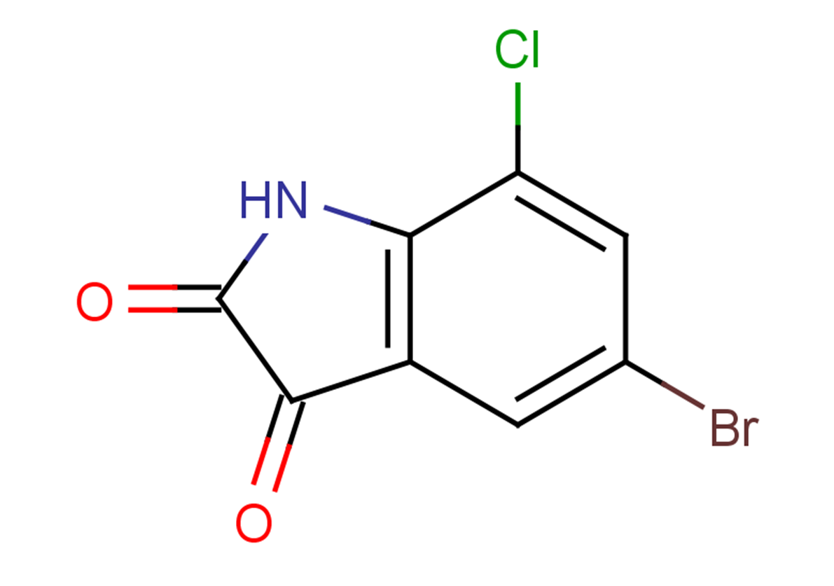 5-bromo-7-chloro-2,3-dihydro-1H-indole-2,3-dione
