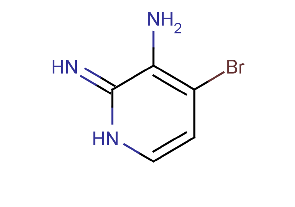 4-bromo-2-imino-1,2-dihydropyridin-3-amine