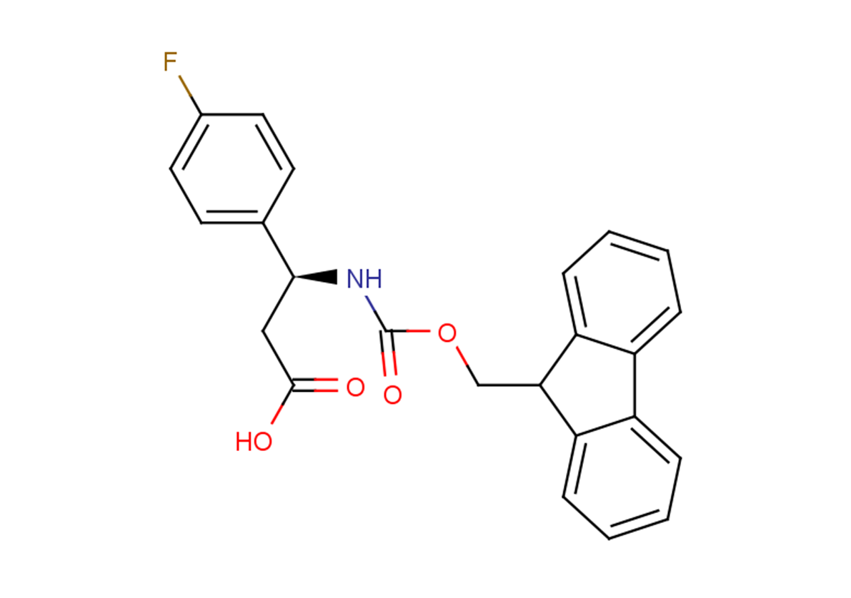 (3S)-3-{[(9H-fluoren-9-ylmethoxy)carbonyl]amino}-3-(4-fluorophenyl)propanoic acid
